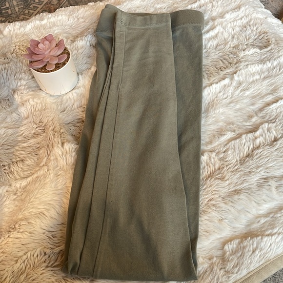 Forever 21 Leggings Small Green! Cotton! - Picture 6 of 7
